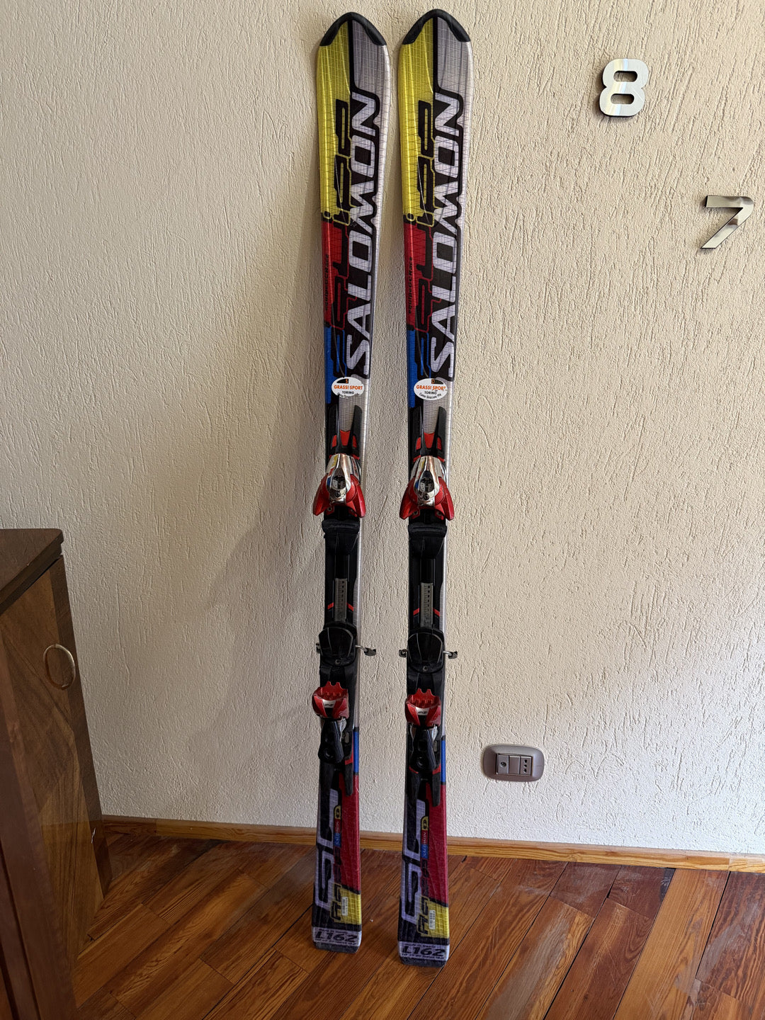 Salomon Equipe GC RACE 162cm r12.9 usato