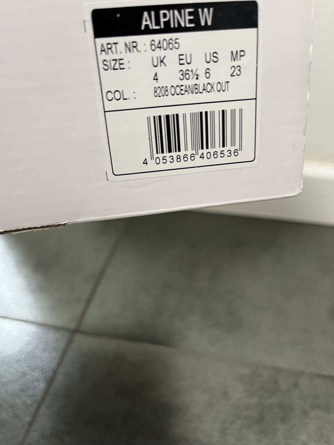 Scarpe trail Dynafit Alpine tg. 36.5 nuove