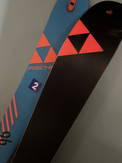 sci da alpinsimo Fischer HANNIBAL 96 169cm usato  + attacchi e pelli