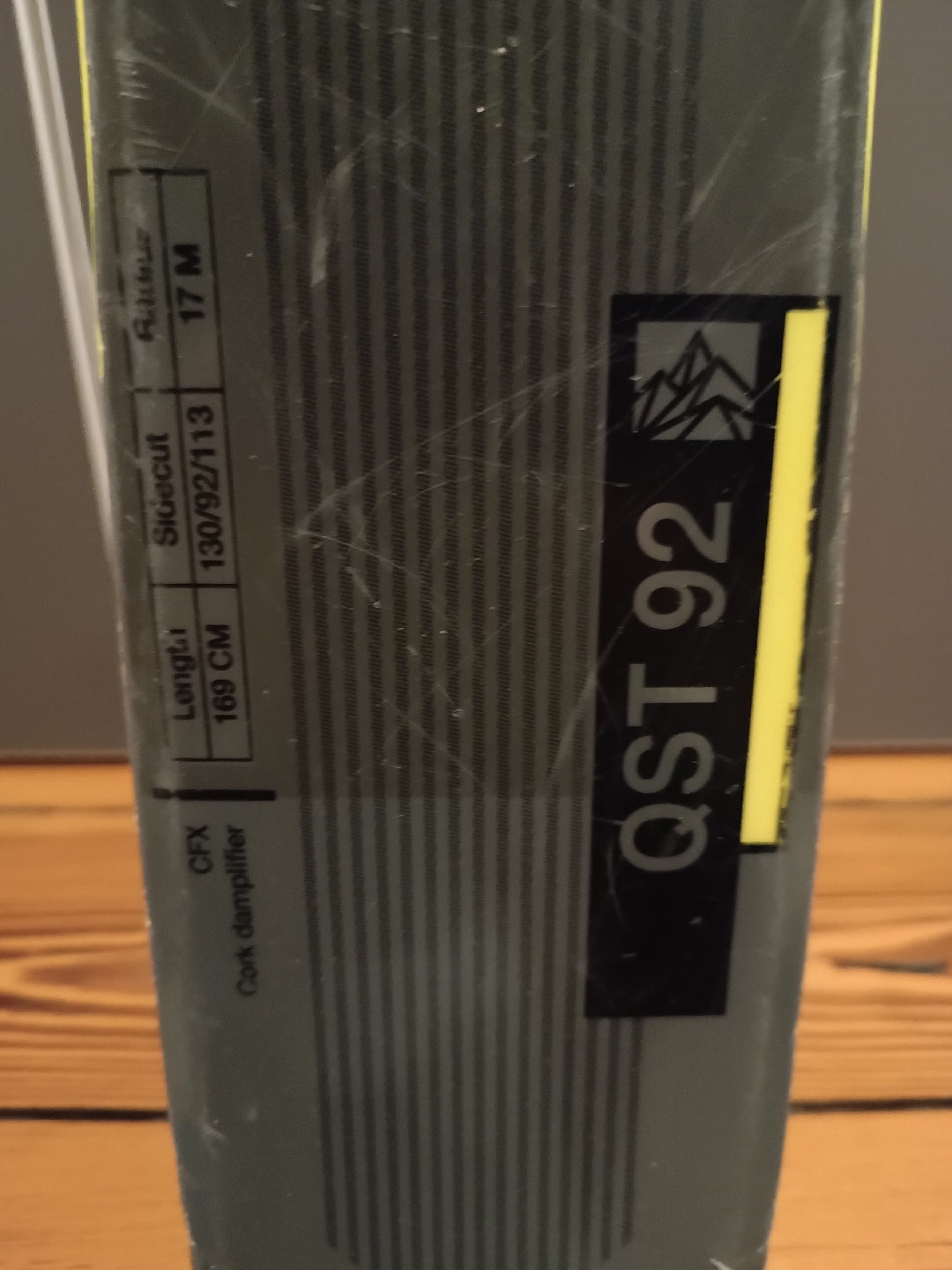 sci Salomon qst 92 169cm r17 usati