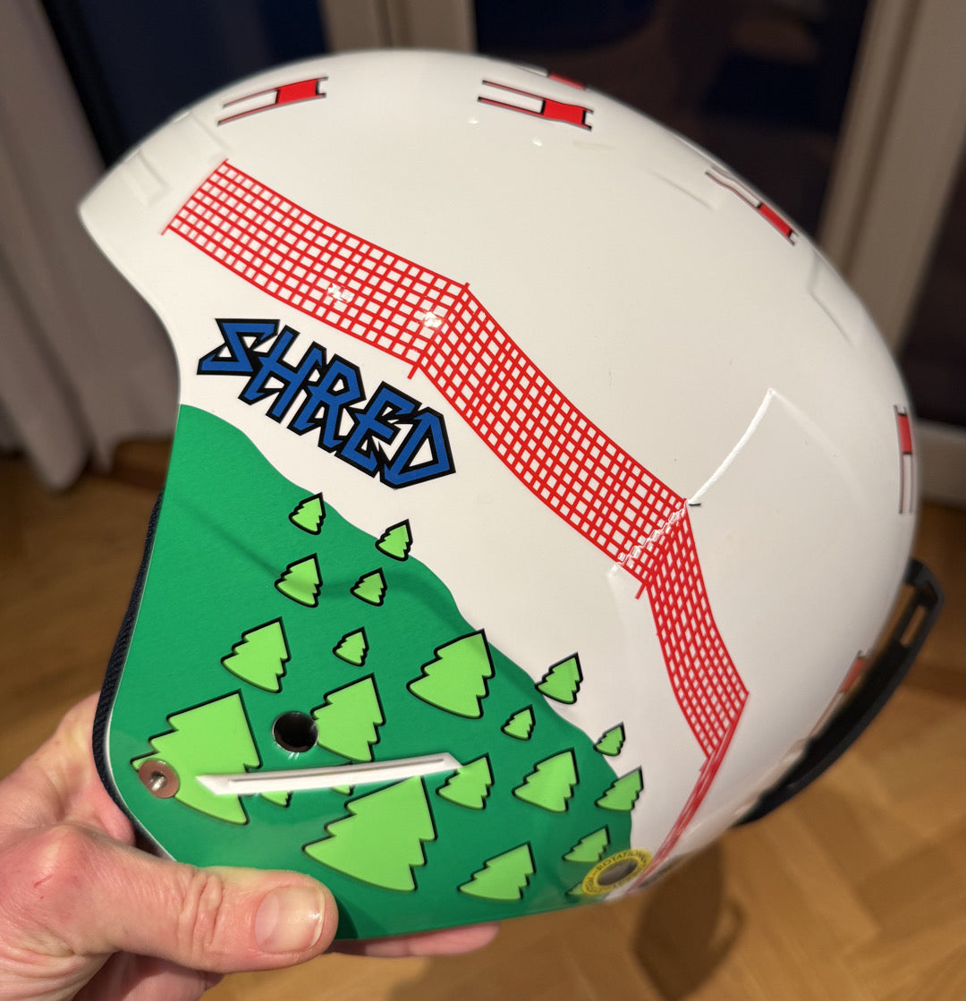 Casco Shred taglia S/M mod. Basher ultimate