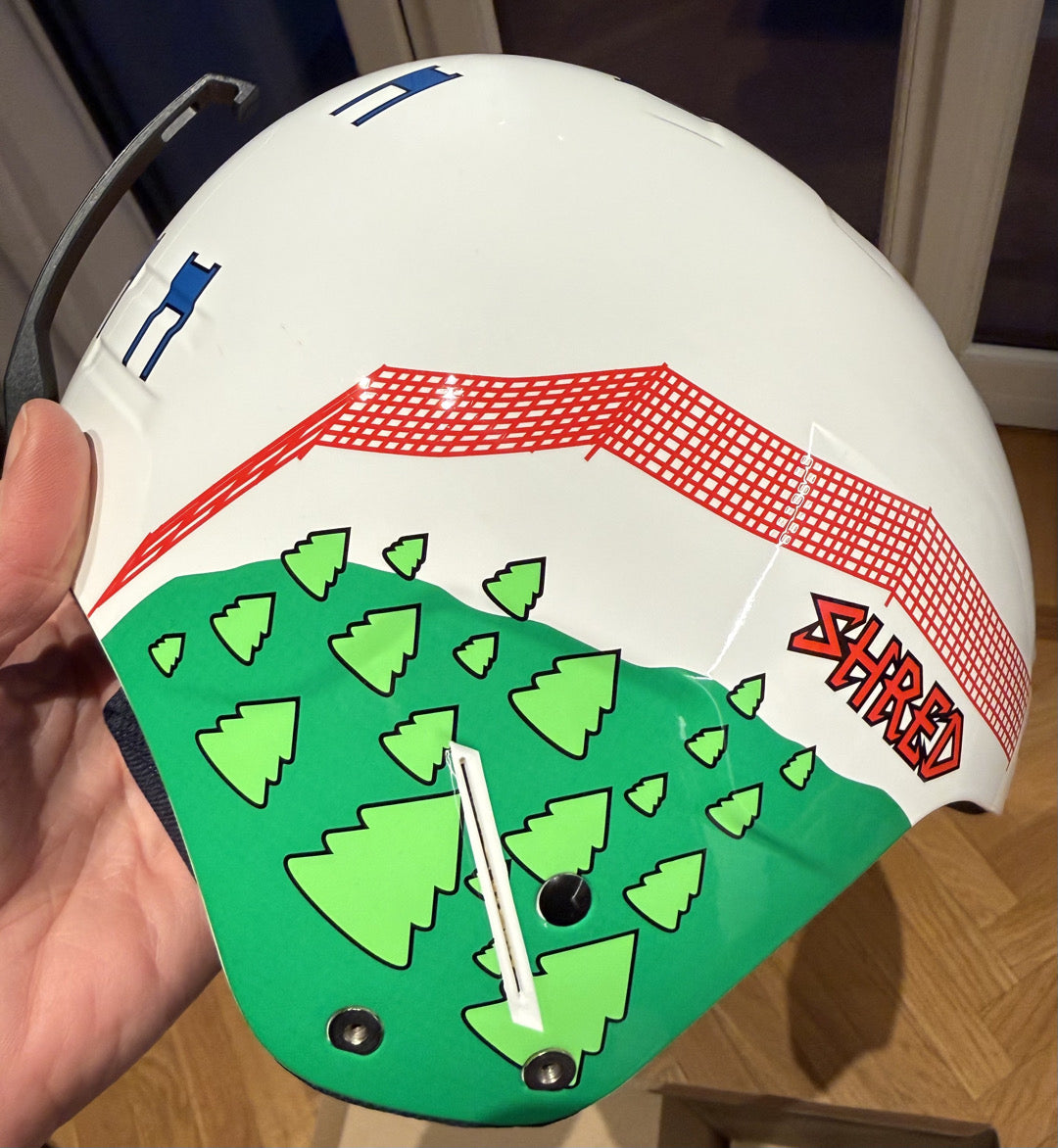 Casco Shred taglia S/M mod. Basher ultimate