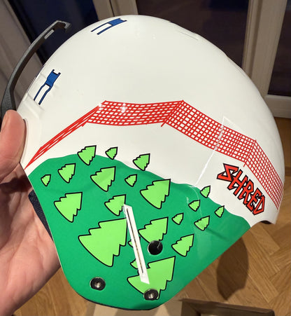 Casco Shred taglia S/M mod. Basher ultimate