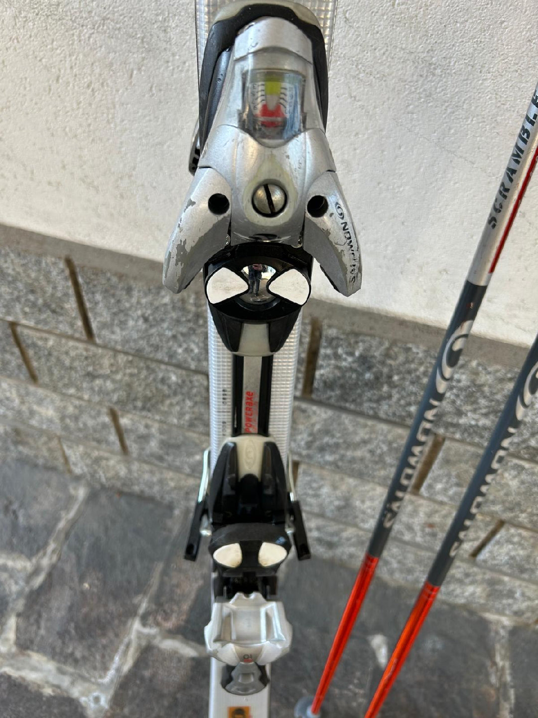 Sci Salomon rc equipe 10 + racchette 176cm usati