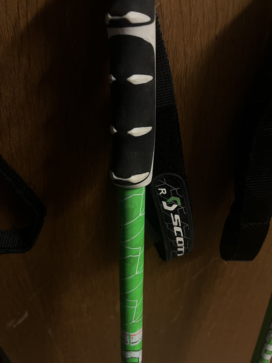 Bastoncini sci Scott da Slalom Gigante cm 130 usati