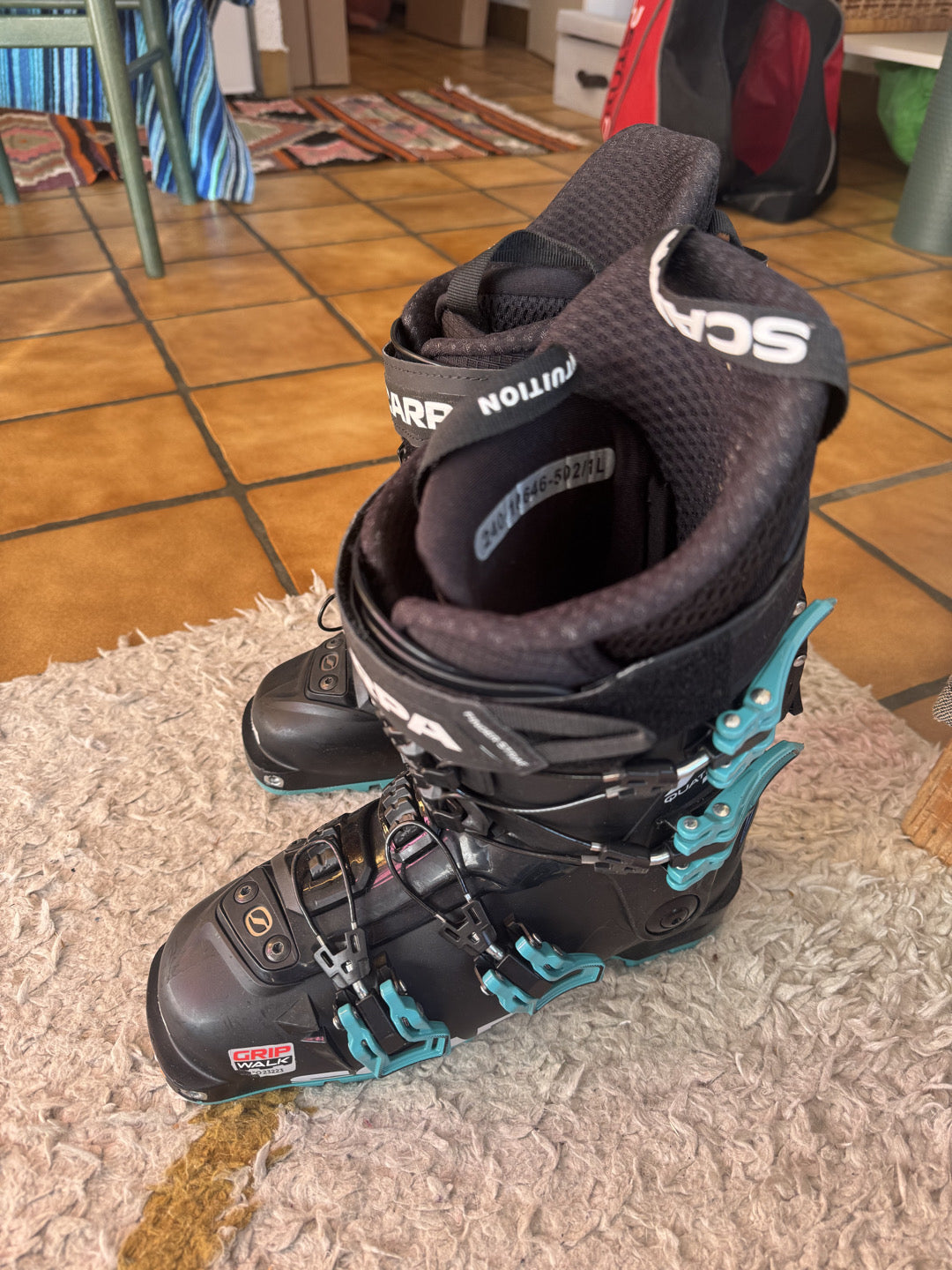 Scarponi scialpinismo Scarpa 4  donna tg. 24 nuovi mai usati