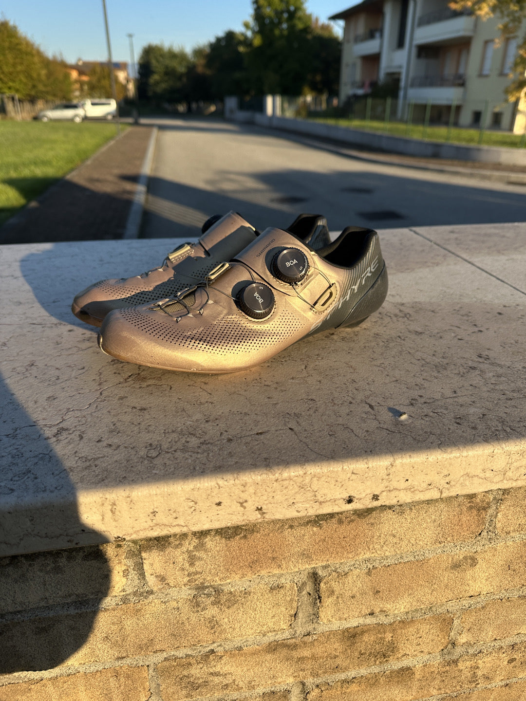 Scarpe Shimano S-phyre RC9S tg. 41 (25.8cm) usate