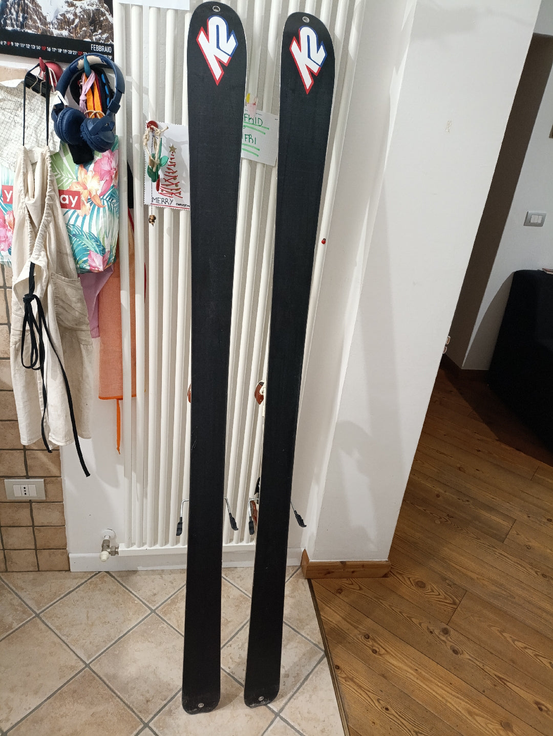 Sci K2 WAYBACK 88 174cm usato - MARKER DUKE + PELLI NUOVE