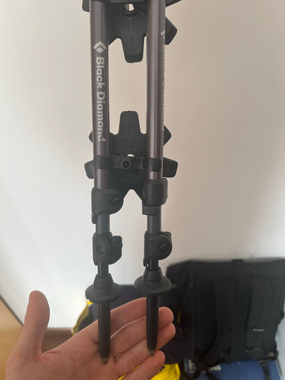 Bastoncini sci alpinismo Black Diamond usati