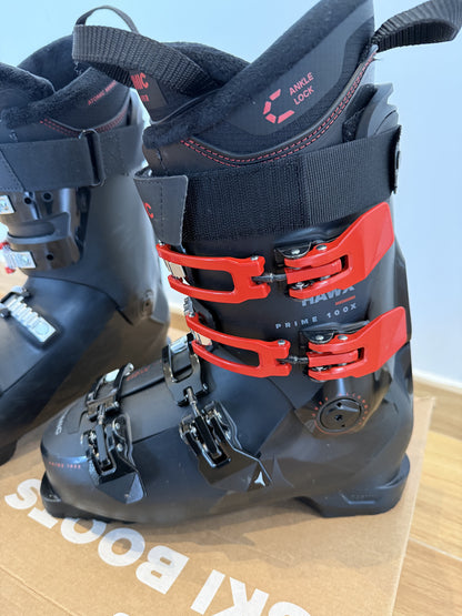 SCARPONI SCI ATOMIC HAWX PRIME 100X tg 26.5 usati poco