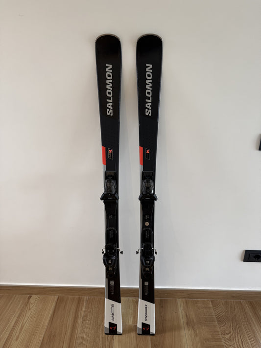SALOMON E S/MAX X7 TI + M10 GW 155cm usati poco