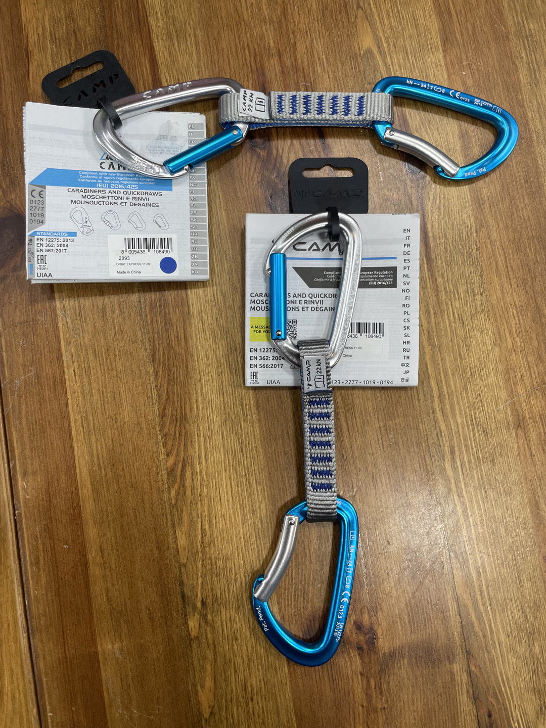 9 x Rinvii Camp Orbit NUOVI