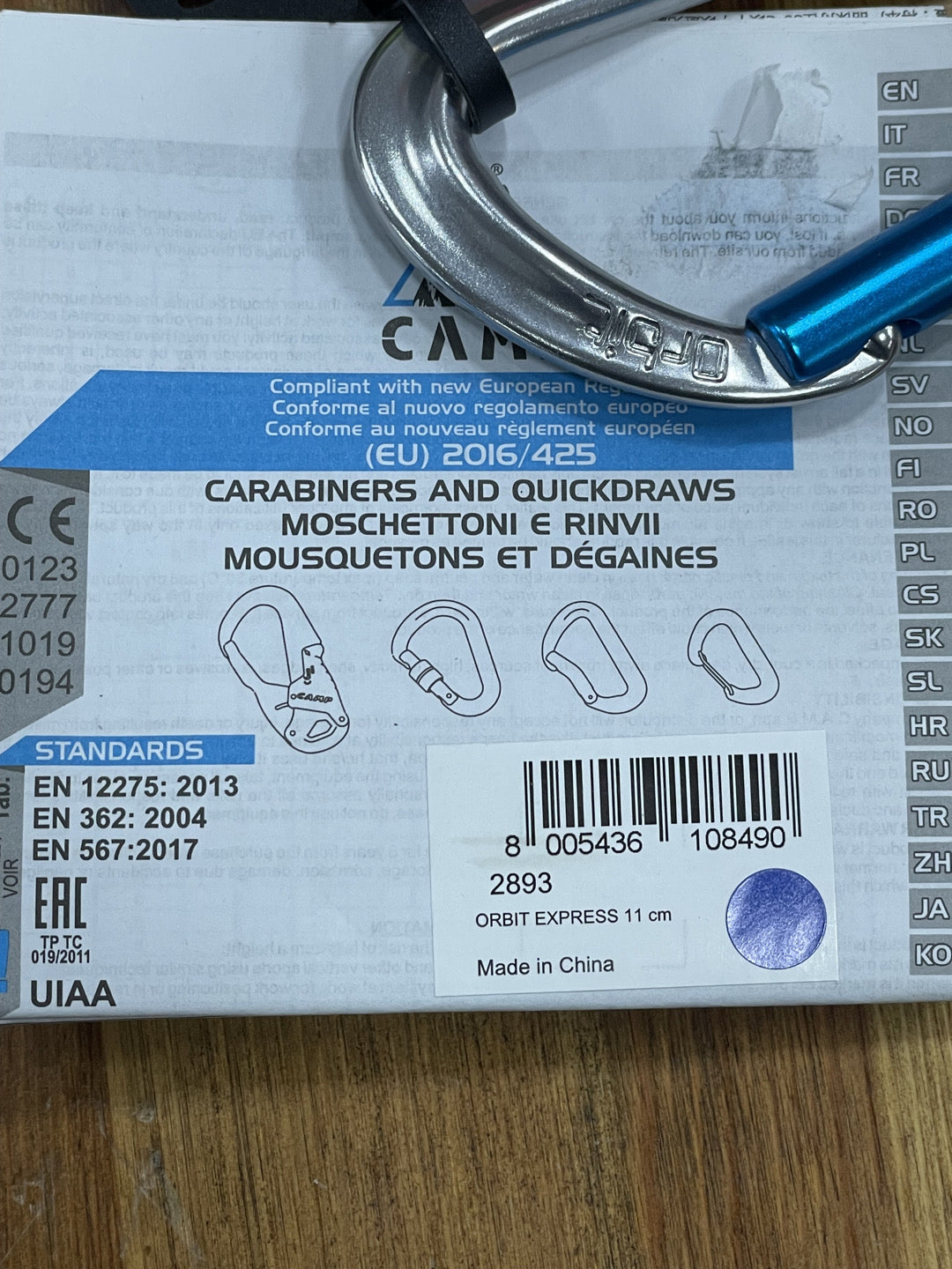 9 x Rinvii Camp Orbit NUOVI