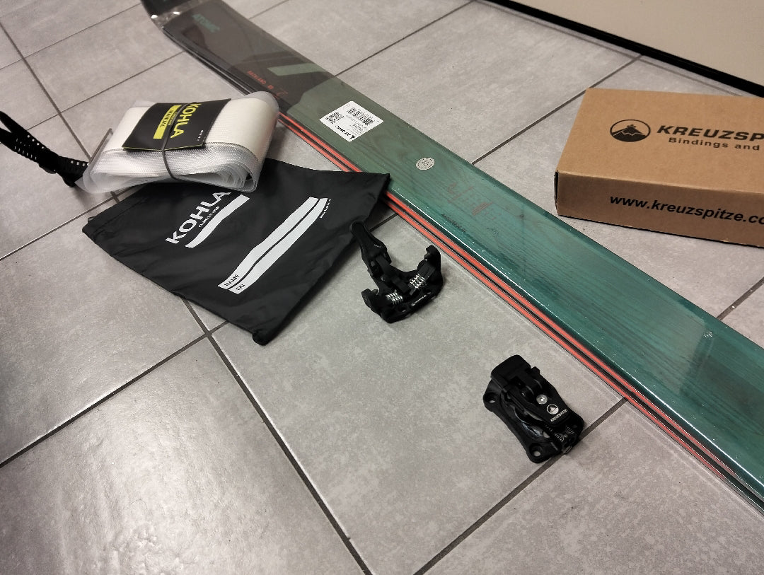 Sci nuovi Atomic Backland 88 169cm con attacchi e pelli