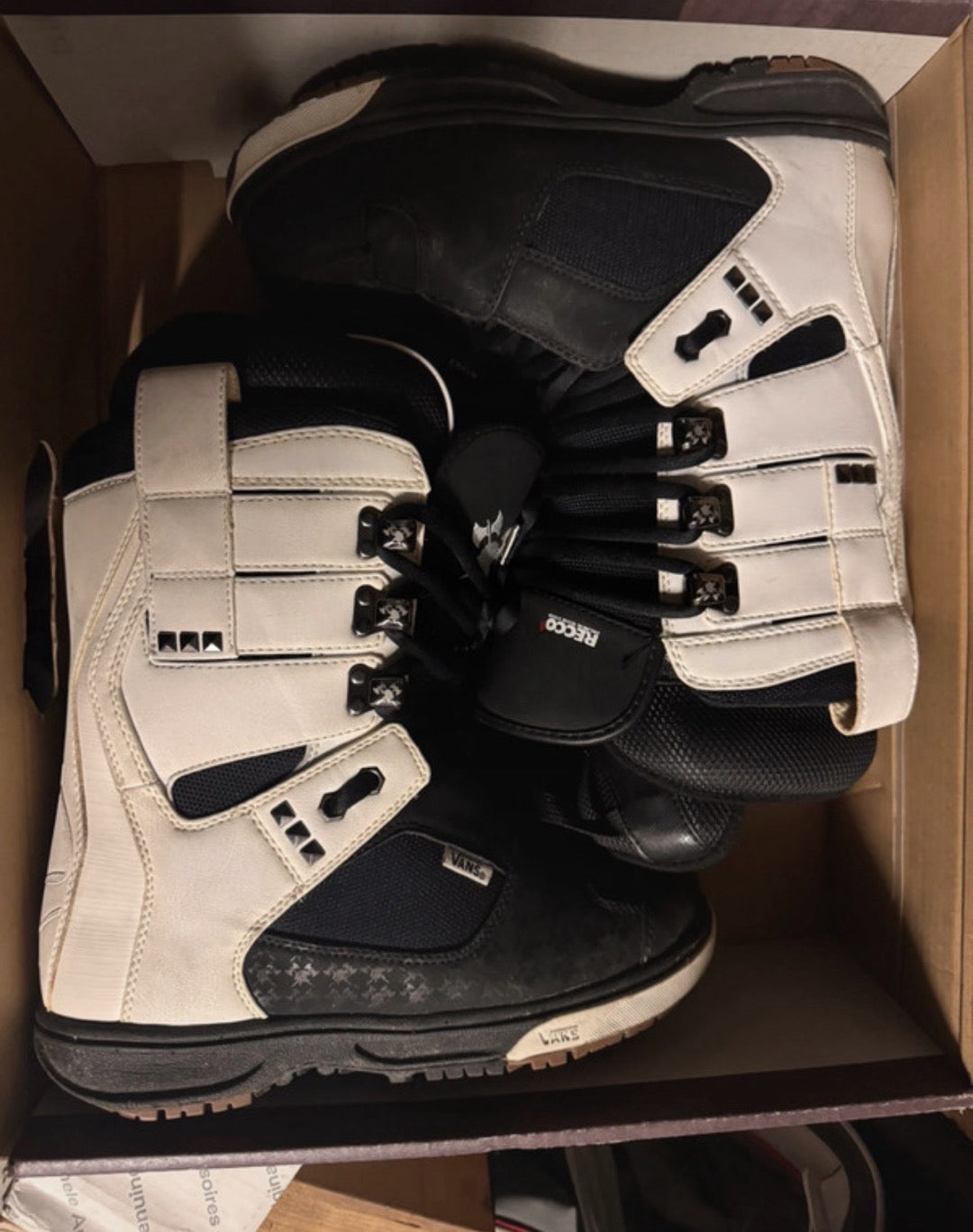 Scarponi snowboard VANS Andreas Wiig numero 42.5 usati