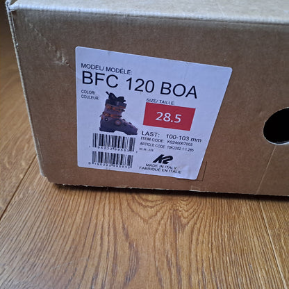Scarponi sci K2 BFC 120 BOA 28.5 usati