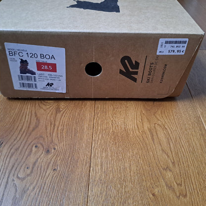 Scarponi sci K2 BFC 120 BOA 28.5 usati