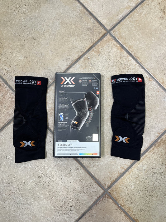 Gambali corti X-Bionic tg. S unisex nuovi