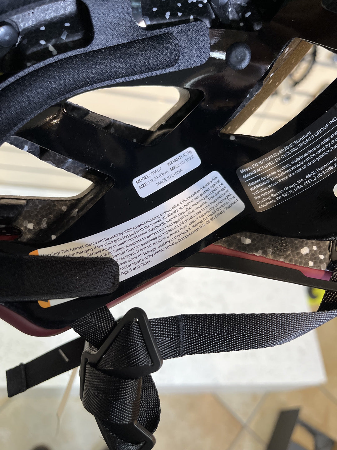 Casco MTB Cannondale Tract nuovo tg. XL-L