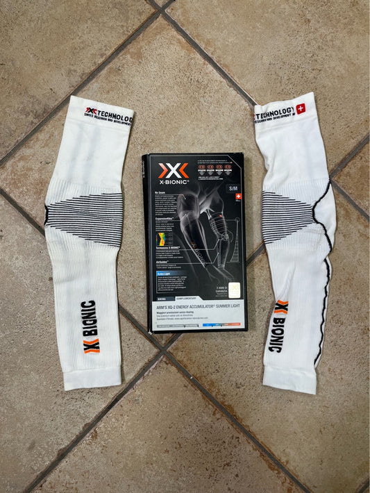 Manicotti ciclismo X-Bionic tg. S/M unisex nuovi