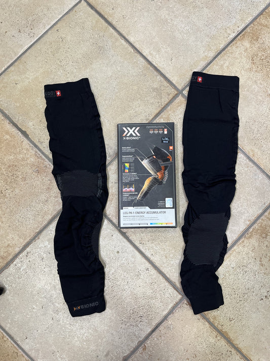 Gambali lunghi X-Bionic tg. L unisex nuovi