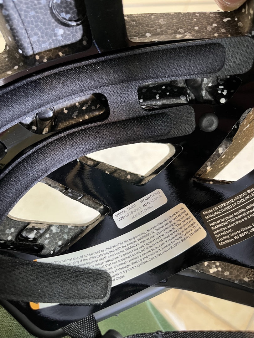 Casco MTB Cannondale Tract nuovo tg. 59-63 cm