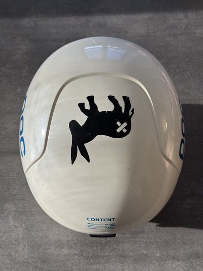 Casco sci POC tg. 53-54cm + mentoniera usato