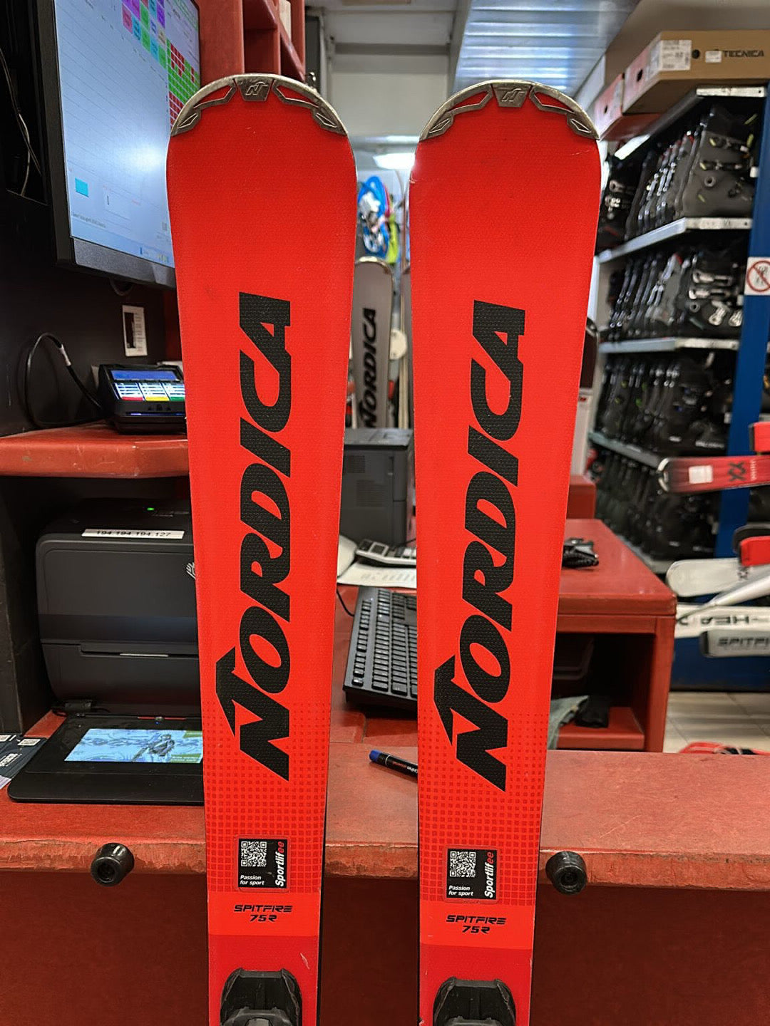 150cm sci Nordica Spitfire 75R r12 2024 usati