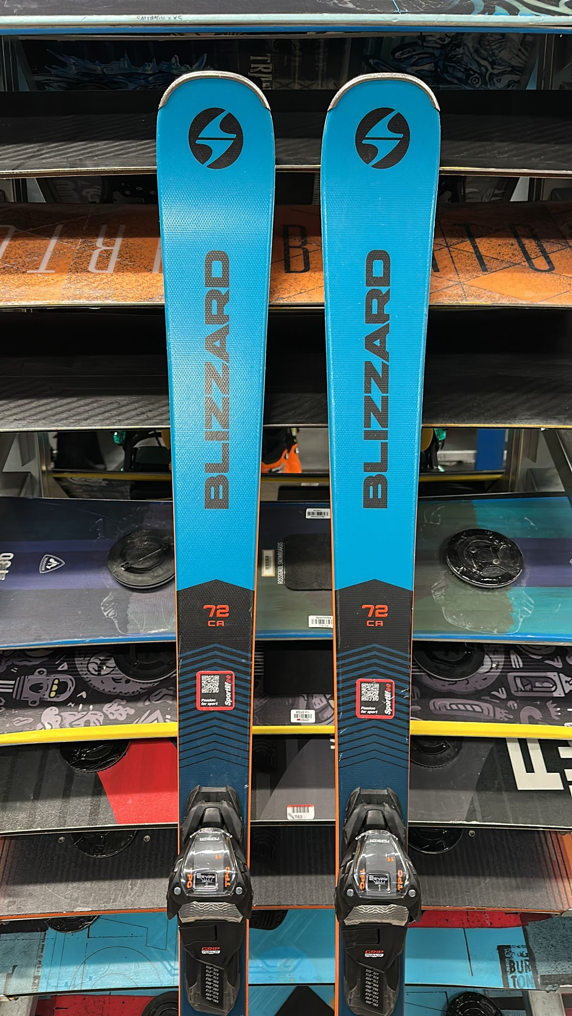 172cm Sci Blizzard Stormbird 72 CA + TPC11 Demo 2026 usato