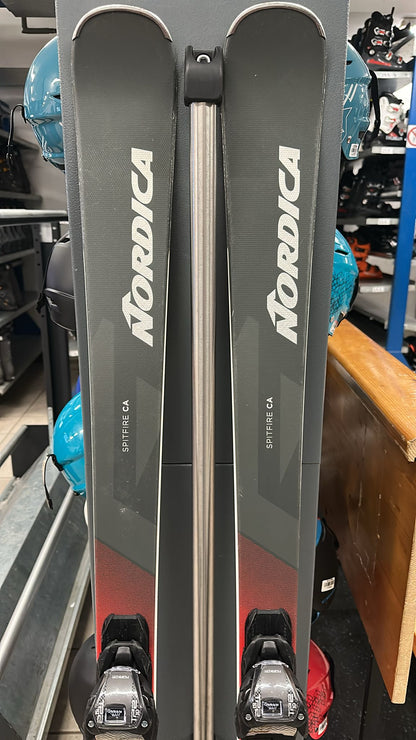 162cm Sci Nordica Spitfire Ca Fdt + TP2 Compact 10 2026 usato