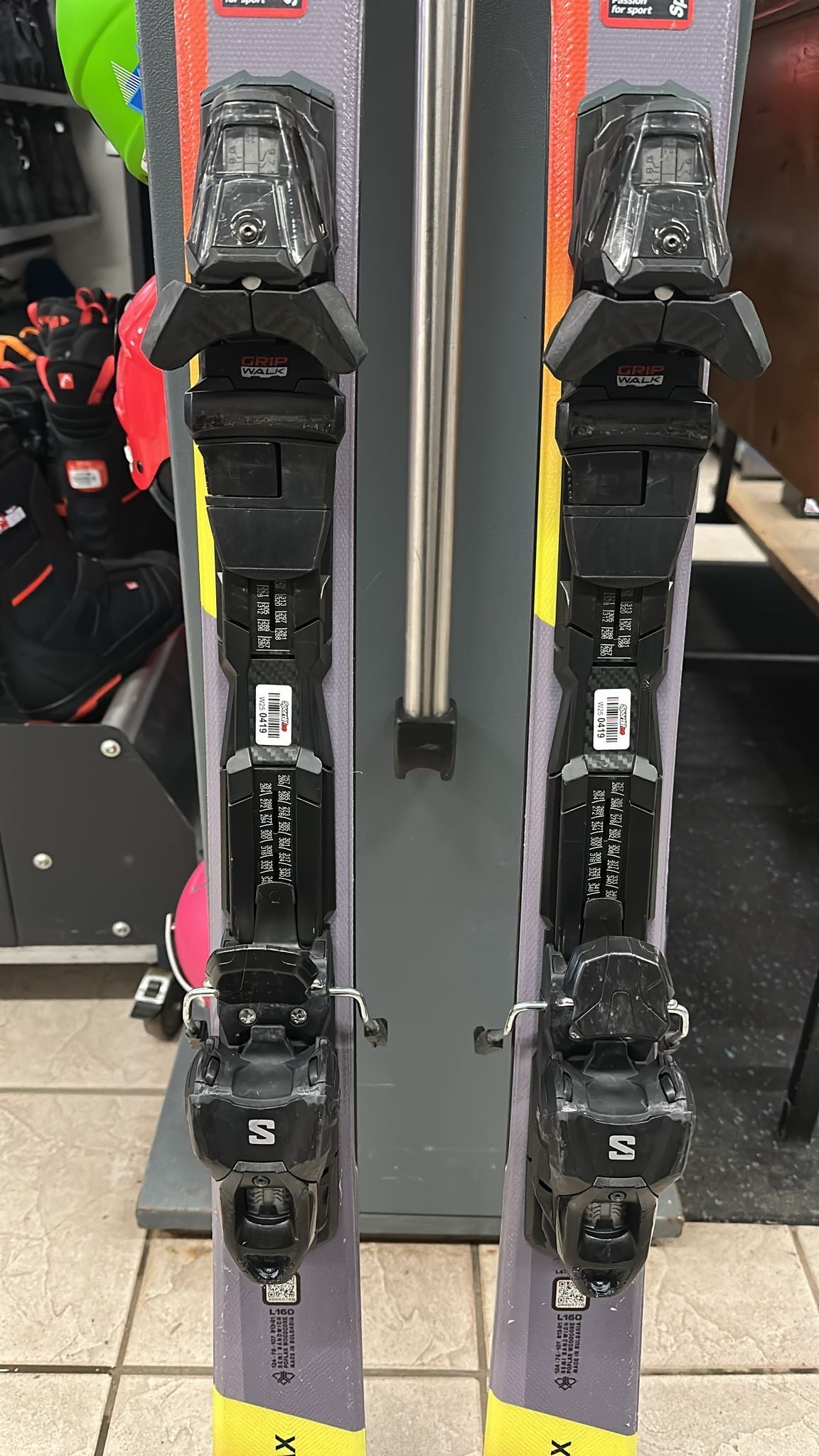 160cm Sci Usato Salomon S/Max XR 2025 + M10 GW Adulto