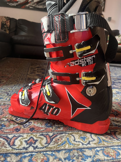 Scarponi sci gara Atomic Redster 130 tg. 27-27.5 usati