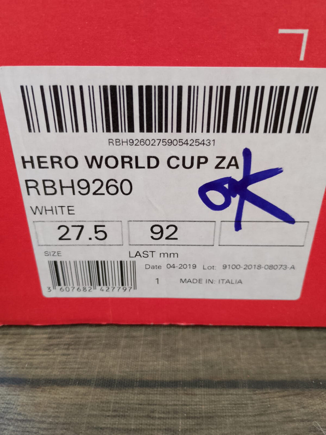 scarponi sci Rossignol World Cup ZA tg. 27.5 usati
