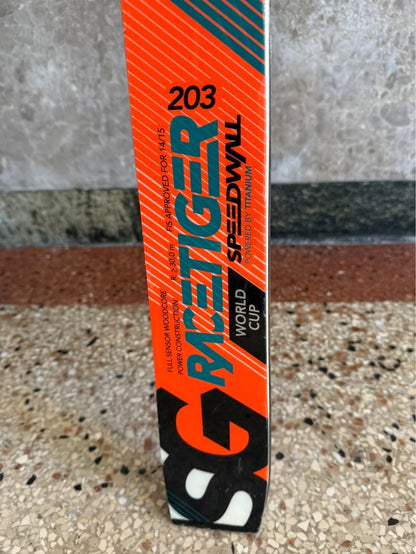 sci gara SG 203 cm Volkl Racetiger WC Speedwall