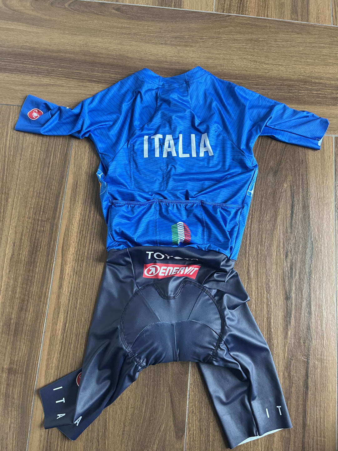 Body ciclismo Castelli team Italia tg. XS 2025 usata