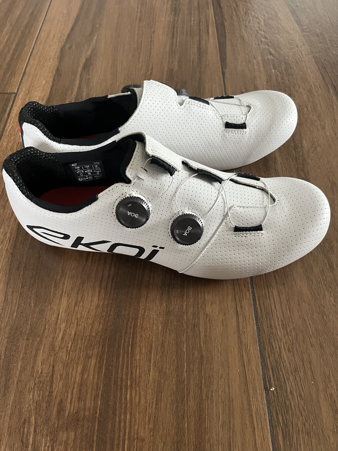 Scarpe ciclismo Ekoi Racing Full Carbon C12 tg. 45 nuove