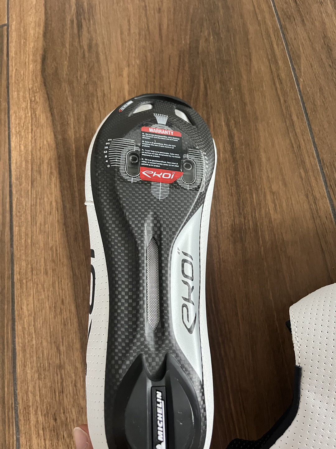 Scarpe ciclismo Ekoi Racing Full Carbon C12 tg. 45 nuove