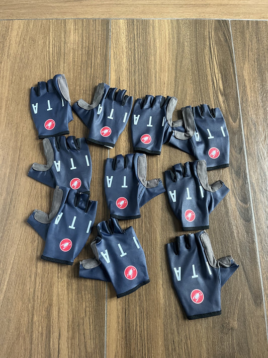 Guanti Castelli ciclismo estivi nazionale italiana tg. M nuovi