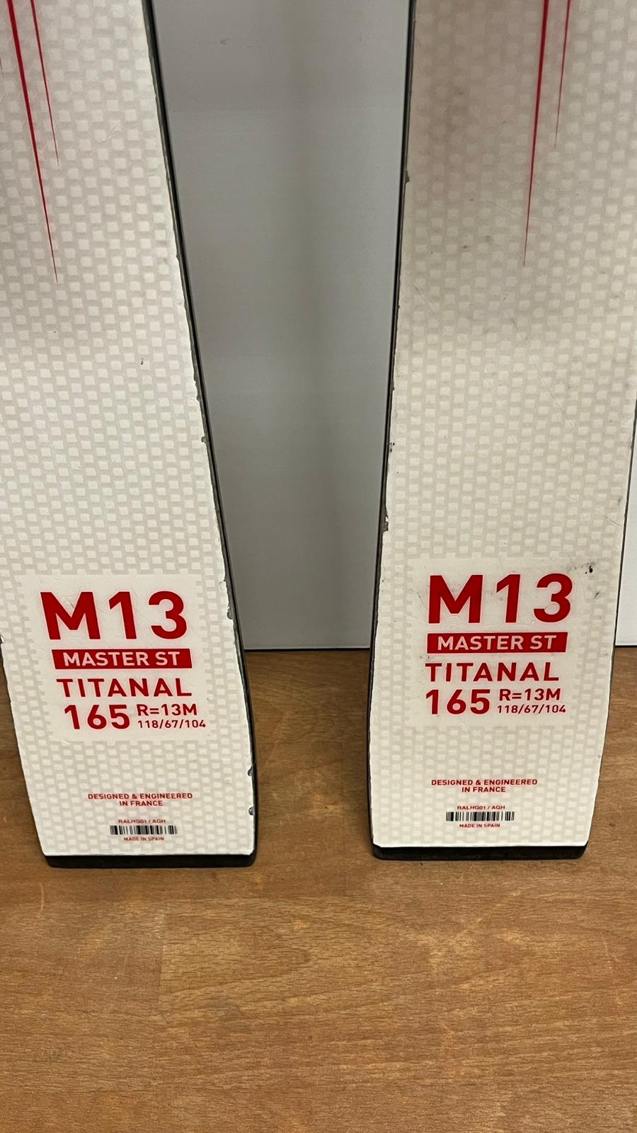 165cm Rossignol Hero Master ST Ti 2023 usato