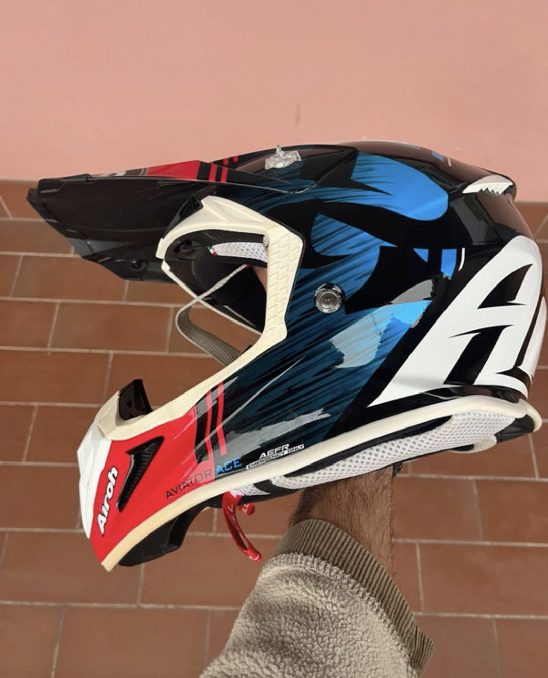 Casco Airoh Aviator Ace tg. M usato