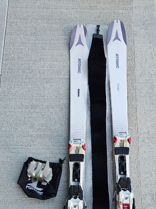 Scialpinismo Atomic Backland 78 156 cm + pelli usati