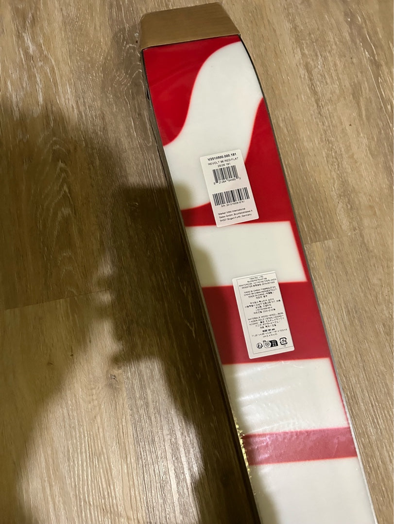 Sci Supreme Volkl Revolt 96 Red 181cm usati