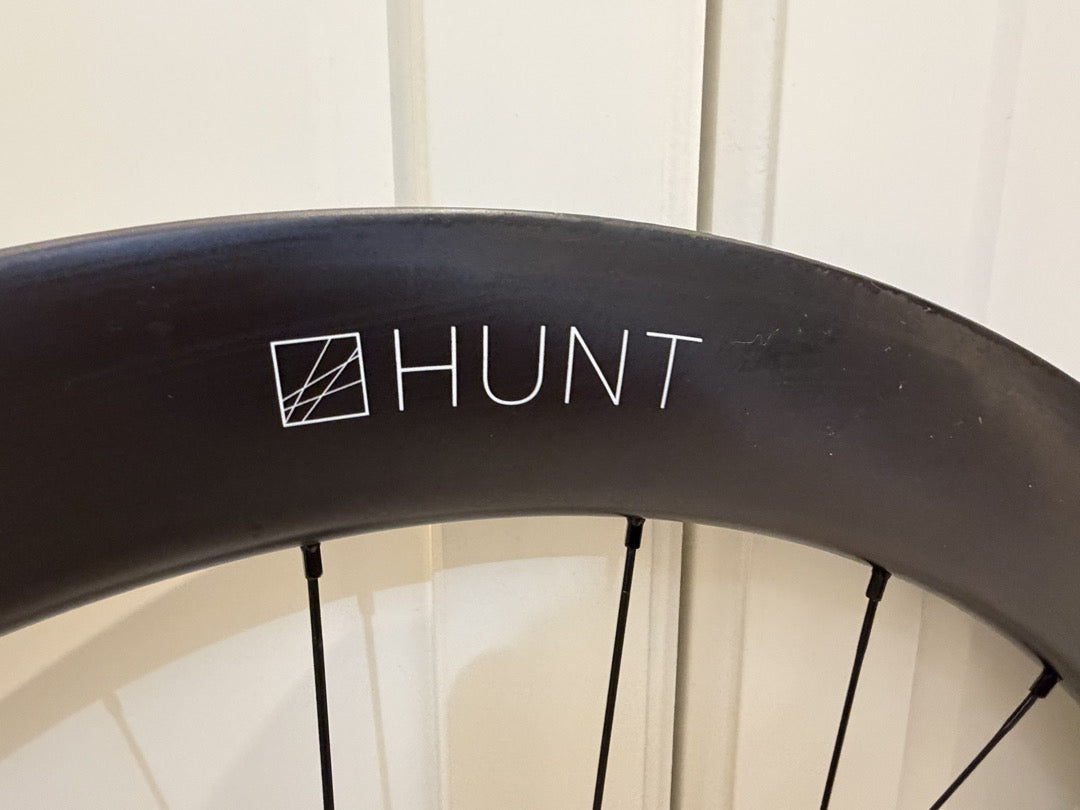 Cerchi bici strada HUNT 54_58 Aerodynamicist Carbon Disc - SRAM XDR usati
