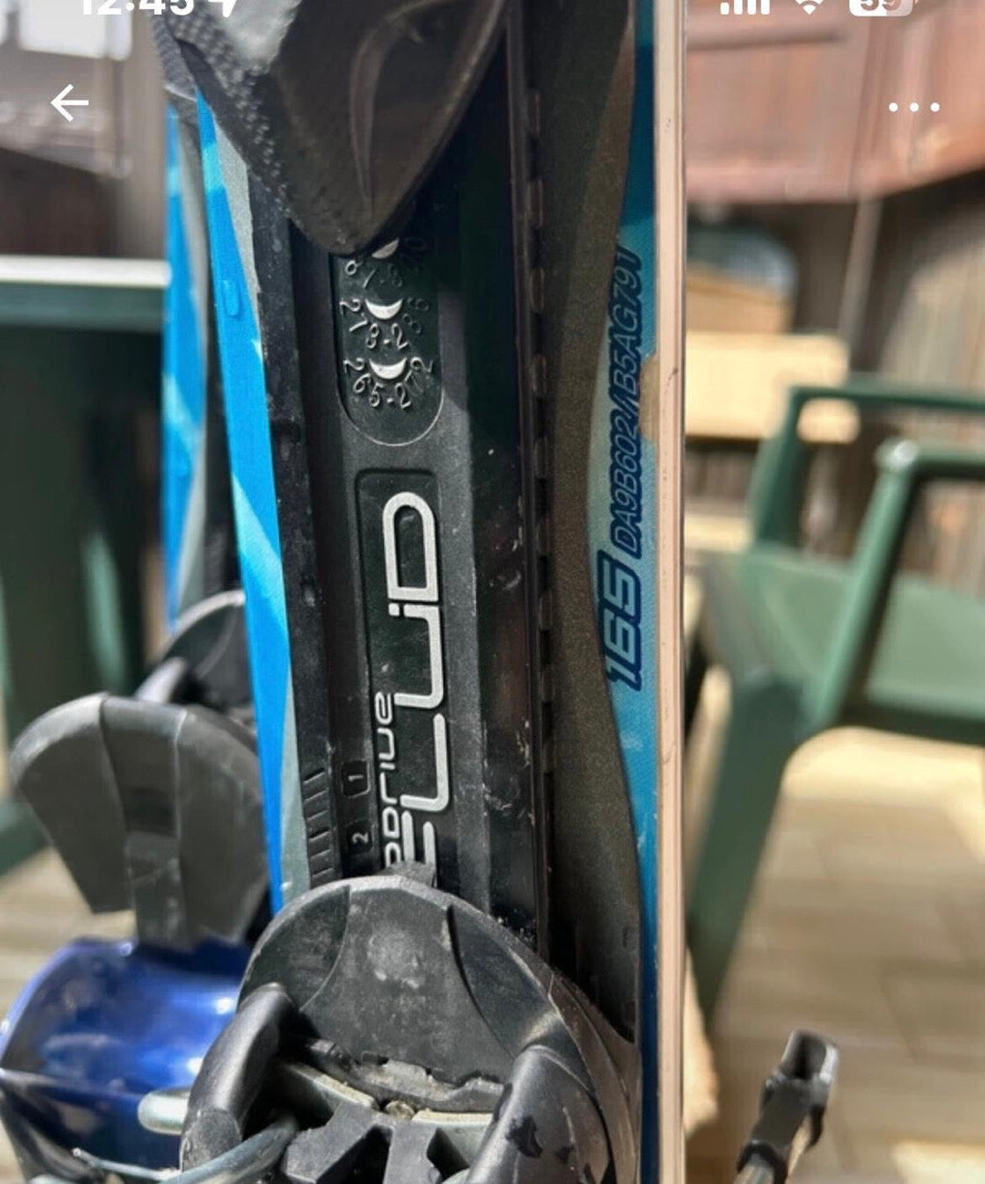 Sci Dynastar omeglass 165cm usati