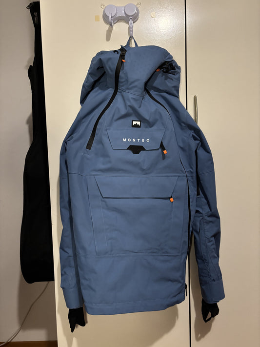 Giacca snowboard Montec Doom isolata tg. 2XS usata