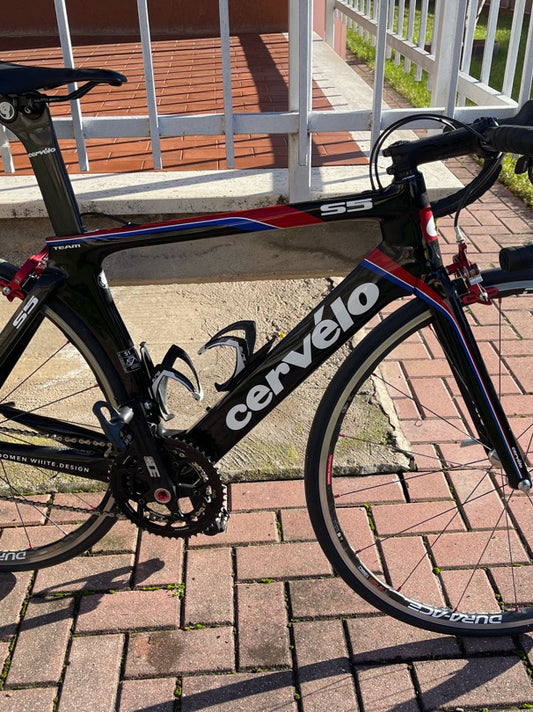 Bici corsa Cervelo S5 tg. 51 Sram Red usata