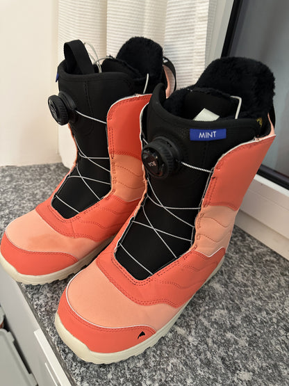 Scarpone snowboard BURTON MINT BOA donna tg. 40.5 usati