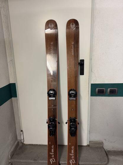 sci freeride/freestyle Whiteland Balma 174cm Tyrolia usati