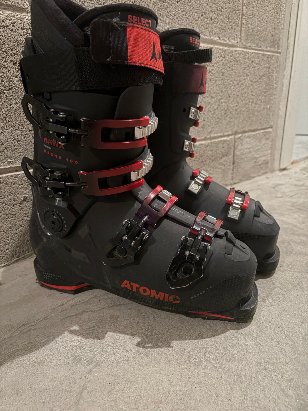 scarponi Atomic Hawx Magna 100 tg. 26/26.5 usati