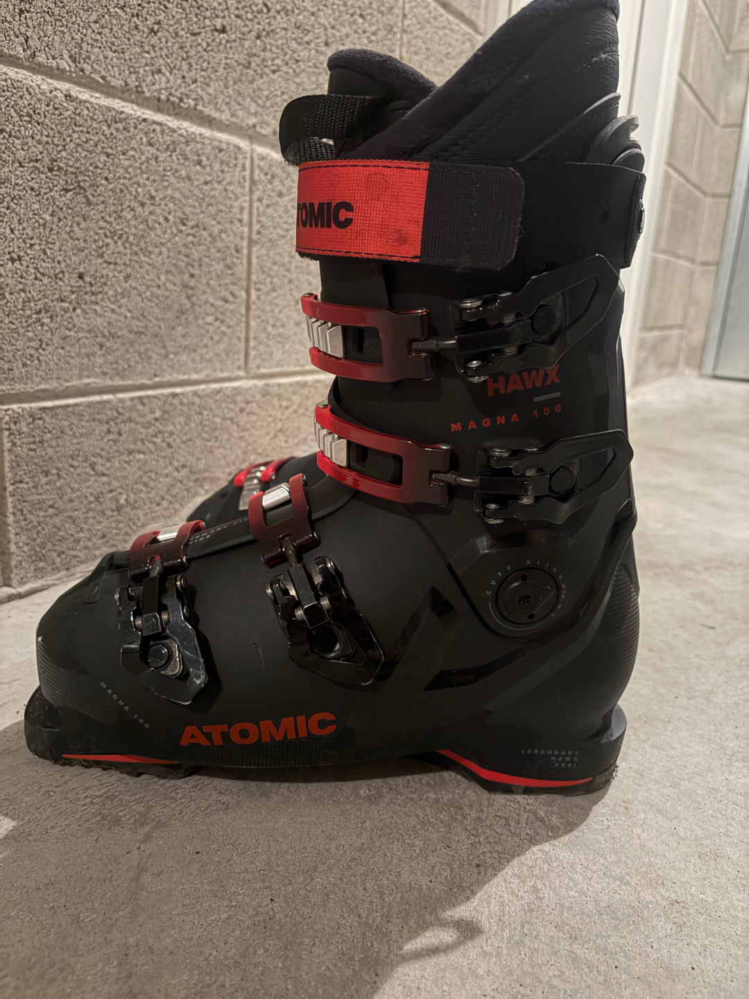 scarponi Atomic Hawx Magna 100 tg. 26/26.5 usati